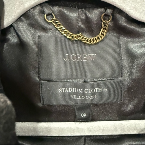 J Crew Coat Chateau Parka Italian Cloth in Black - Picture 8 of 8